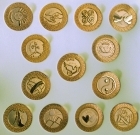 103 Gold English-card Wedding coins 103 Gold English-card Wedding coins